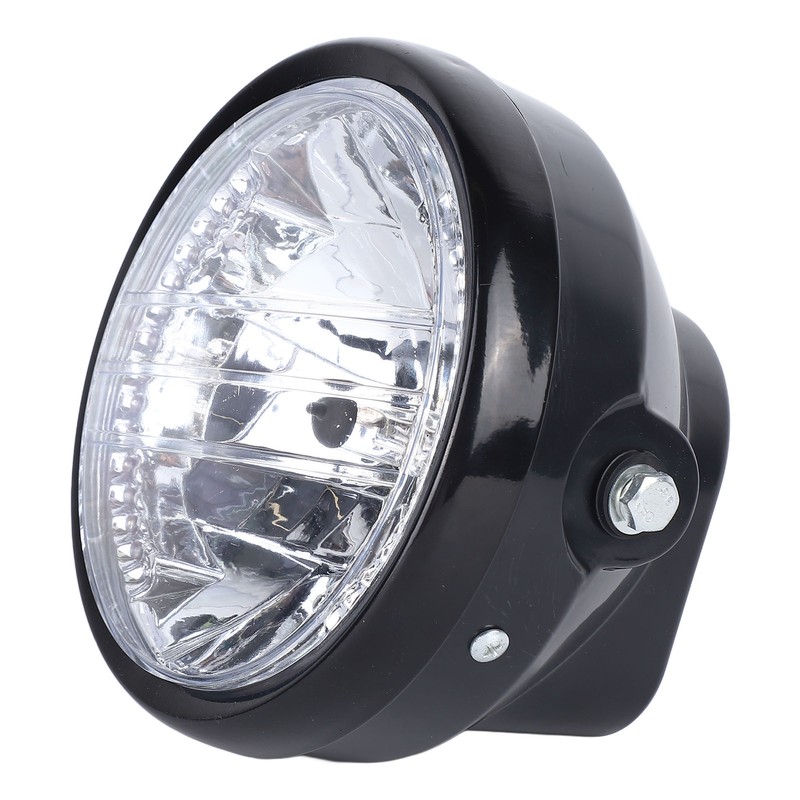 Motorcycle Headlight Universal Rugged LED 7 Inch Headlamp Bulb Day