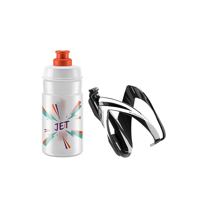 Elite Jet/ceo Bottle + Bottle Cage Kit One Size
