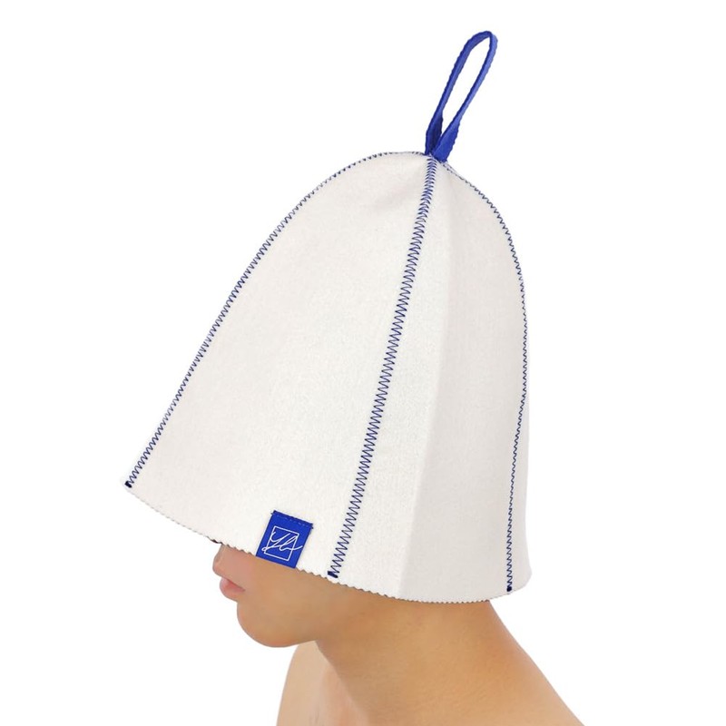 YuLago Sauna Hat, Prevents Blurring of Hat, Hair Damage Prevention,