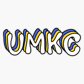 Umkc Bumper Sticker Window Vinyl Decal 5"