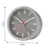 Atrium moderner Design Wecker Analog Quarz ohne Ticken mit Licht