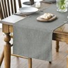 Artoid Mode Light Grey Table Runner, Autumn, Washable, Kitchen Dining