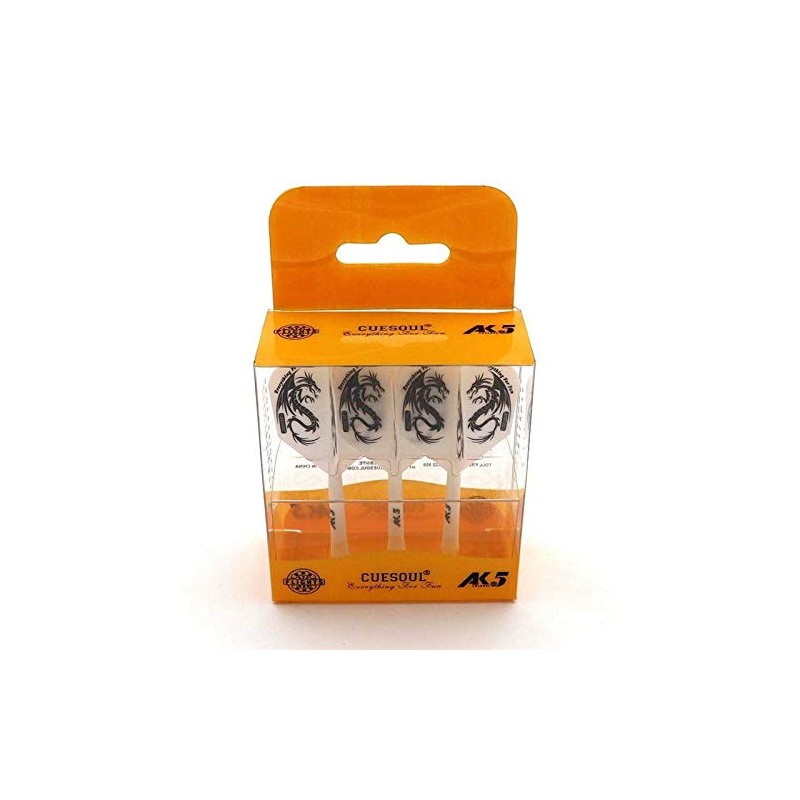 Cuesoul Flights AK5 Large White Dragon Pattern