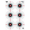 Birchwood Casey 12" x 18" Eze-Scorer Multiple Bull's-Eye Shoot-Up Brilliant