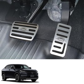 Karell VEZEL RV3/4/5/6 Brake Vezel Axle Cover Interior Parts Aluminum Alloy Rubber Vezel Pedal Cover for Honda