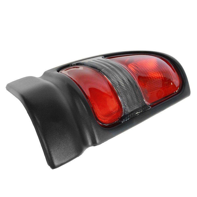 TRQ Driver Side Tail Light Assembly Compatible with 1994-2001 Dodge