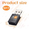 Dual Band WiFi Adapter, AC600 802.11AC USB Wireless Network Dongle,