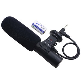 for Nikon D7000 D300s D5100 D5300 D3300 D3200 3.5mm DV Stereo Microphone Mic