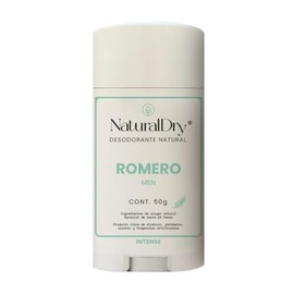 Men Intense - Desodorante natural con ALUMBRE unisex para deportistas - No obstruye los poros - Sin aluminio - Sin parabenos - Elimina el mal olor - con aceite esencial de Trea Tree y Romero - Barra (1 unidad)