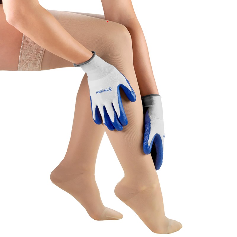 Truform Donning Gloves for Medical Compression Stockings Pantyhose Support Tights,