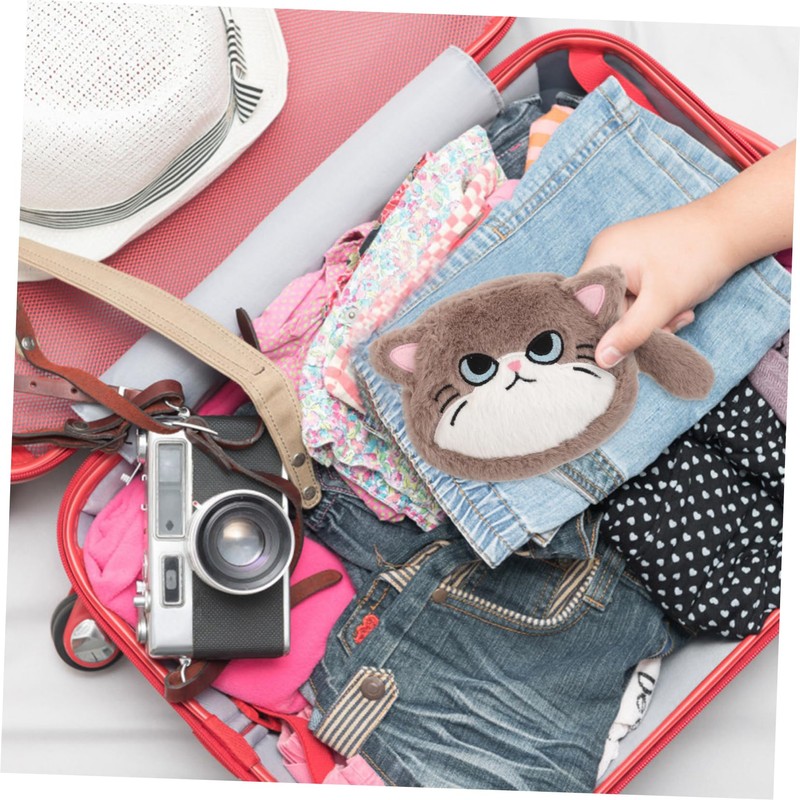 Gatuida Cute Cat Plush Coin Purse with Ample Storage Soft