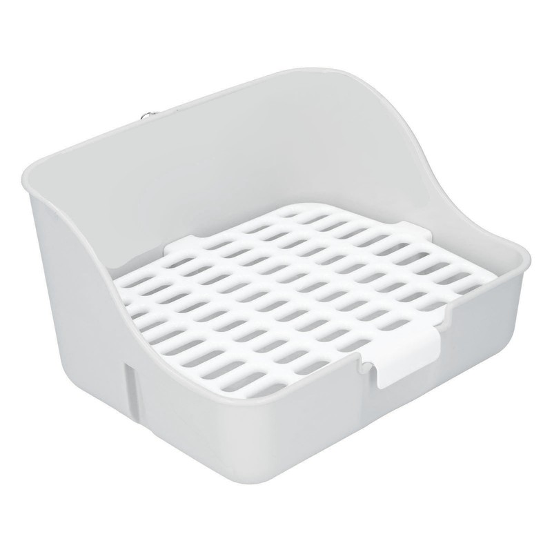 Small Animals Pet Cage Litter Box Toilet Tray Pan ABS