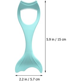 Protector de Rímel y Guía Aplicadora de Pestañas 2 Piezas de Silicona Multicolor (rosa y Azul) para Maquillaje de Ojos, Herramienta Práctica para Delineador y Pestañas, Adecuado