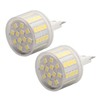 2Pcs G9 LED Light Bulb 600LM 52 Beads G9 Base