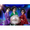 ASDCXZ Disco Party Photo Background 2.5 x 1.8 m, Vintage