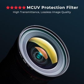 Beschoi 67mm UV Protector Filter, 32-Layer Nano Coating Ultraviolet with Optical Glass Waterproof Slim Protection Lens Filters Alloy Frame (5-STAR Series)