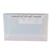 Educational Periodic Table Decoration Safe Odorless Modern Acrylic Periodic Table