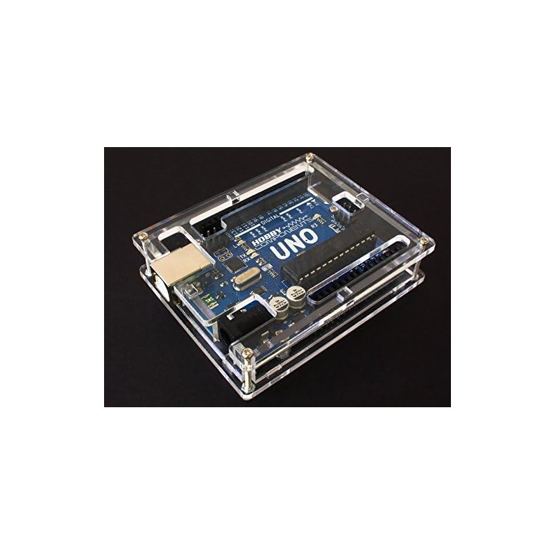 Hobby Low profile Perspex Case For Arduino Uno