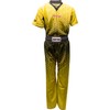 TOP TEN Graphic Kickboxing Uniform, Yellow - black