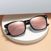 aisswzber Square Polarized Sunglasses for Women Men Classic Trendy Stylish
