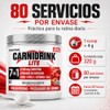 Preentreno Carnidrink Carnitina Bebible Polvo Tartrato 1500mg Cafeína Nad Vinagre