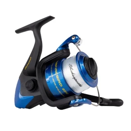 Shakespeare Firebird Spinning Reel – Pre-Spooled Lightweight Reel with Graphite Handle and Spool, Smooth 1-Ball Bearing Design for Freshwater Fishing - 5000, Black