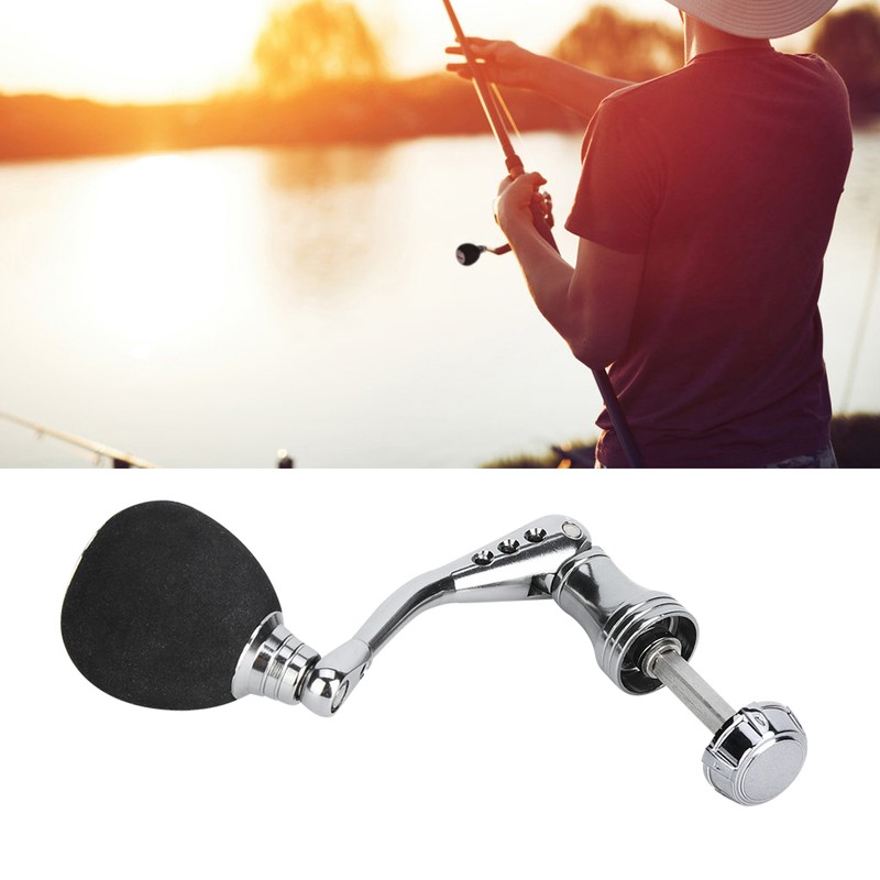 CNC Metal Fishing Reel Kits Handle Grip Rocker Arm Fish