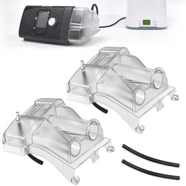 2 Pack Tubing Adapter for AirSense 10 and AirCurve 10 Series, Including 2PCS Tubing Adapter And 4PCS Silicone Tubing, Great-Value Supplies By Medihealer.