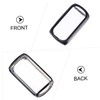 OHPHCALL 2pcs Flexible Tpu Watch Case and Screen Protector for