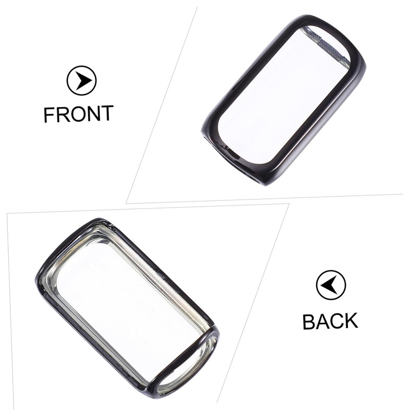 OHPHCALL 2pcs Flexible Tpu Watch Case and Screen Protector for