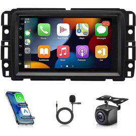 Saitedudu Android 14 Car Stereo Radio Compatible with Chevy Traverse 2013-2017 7 Touchscreen Radio with Wireless Carplay Android Auto Backup Camera Mirror Link GPS SWC WiFi