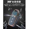 [LETINGFAR] キーケース ホンダ用 スマートキーケース キーカバー キーホルダー 柔らかい TPU素材 4ボタン ホンダ専用設計