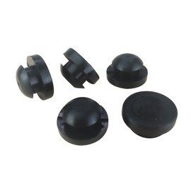 POWERWORKS 5 pcs Brake Pedal Rubber Stopper Black Fits for Nissan 1996-2018，for Infiniti 1997-2019，46584-5P010, 465845P010,46584-S0100,46584S0100