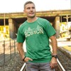 Chowdaheadz Boston Irish Skyline T-Shirt - Unisex Vintage Tee Soft