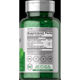 Horbäach Chlorophyll Tablets | 300 Chewables | Peppermint Flavor | Vegan | by Horbaach