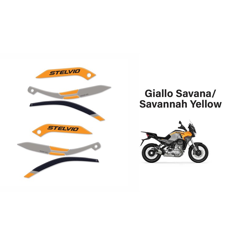 labelbike - 3D Resin Sticker Motorcycle Decorations and Hand Guard