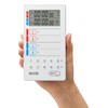 Tanita TD-427-WH Commercial Digital Timer, 100 Hour Meter, White, 3.5
