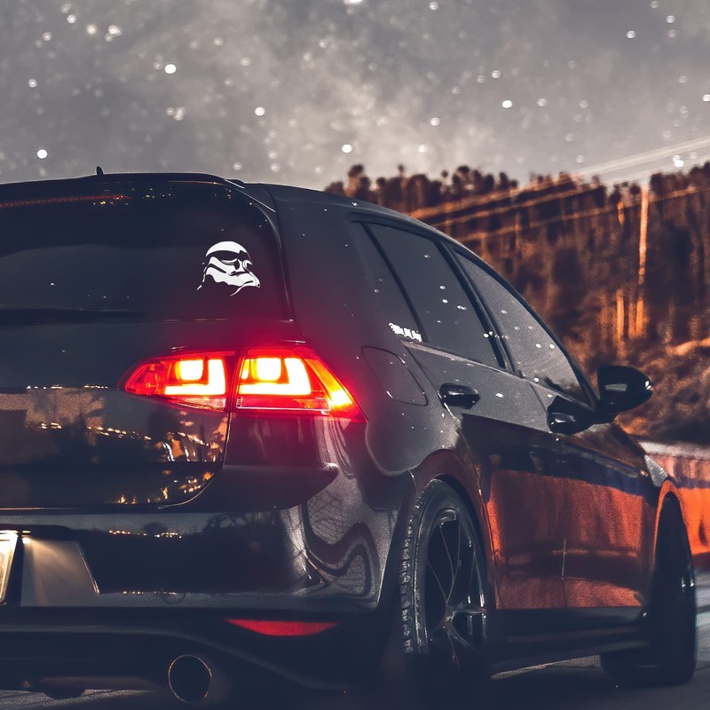 Storm Trooper SW Helmet - Sticker Decal Notebook Car Laptop