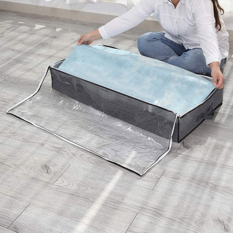 Coyanyu Pack of 2 90 L Underbed Storage Box with
