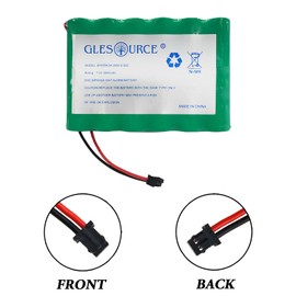 XUNTU Upgraded 6PH-H-4/3A3600-S-D22 7.2V Battery Compatible with DSC IMPASSA 9057, Adt Alarm, SCW9055 SCW9057 SCW9057G-433 BH7236-SS Home Security System Alarm Control Panel (1 Pack)