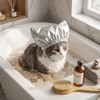 Pet Shower Caps, Swimming Cap for Cat Dog, Waterproof Bonnet,