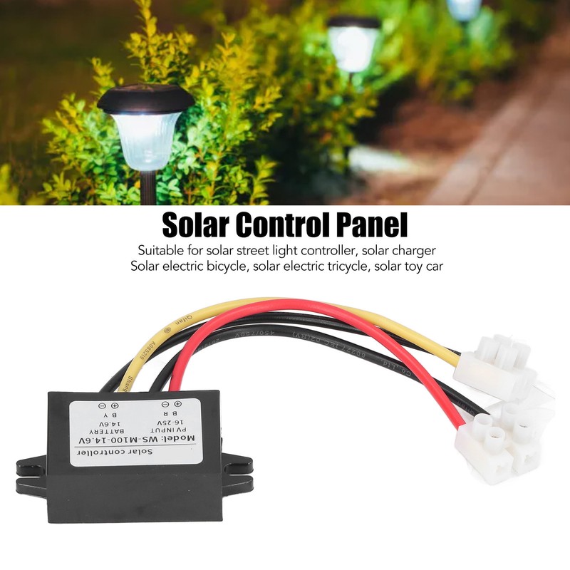 MPPT Solar Controller Protective Control Panel Switch Battery Charging Supplies