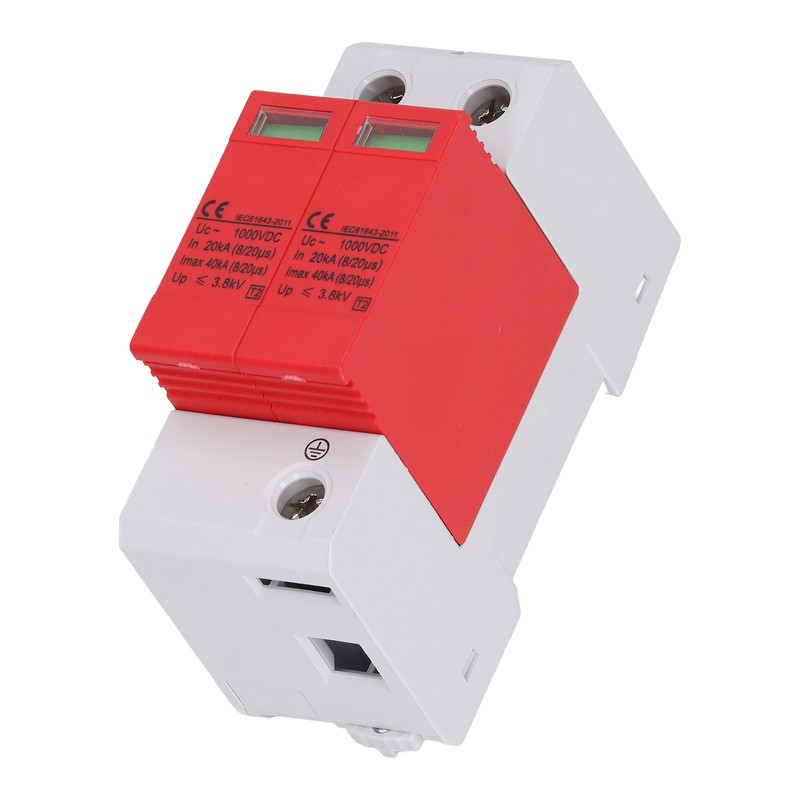 Surge Protective Device 2P 40KA 1000V PV Voltage Protection Arrester