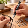8-in-1 Mini Screwdriver Set – Magnetic Pen-Style Precision Repair Tool