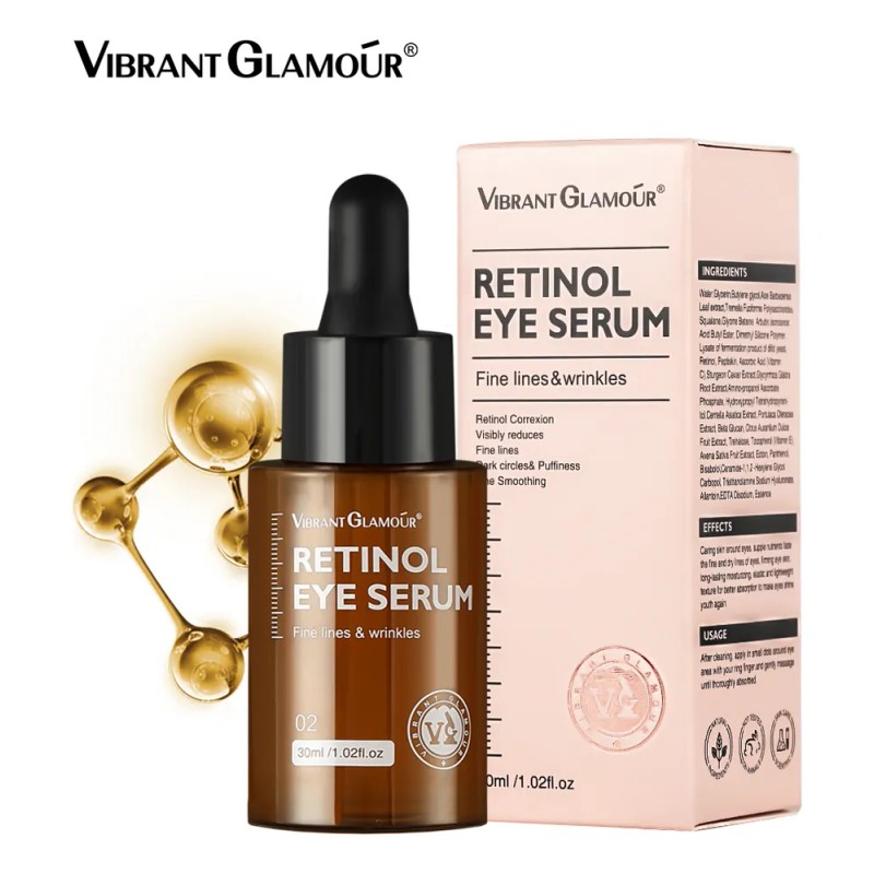 Srum Anticrculo Con Retinol Para Ojeras, Ojeras Y Ojeras