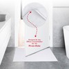 Hammetex 100% Cotton Non-Slip Bath Mat, 43 x 61 cm