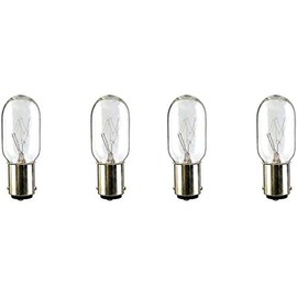 EFP Replacement Bulb for Kenmore 20-52410 or 5240 Powermate Progressive 4370018 Vacuums | Fits Eureka, Filter Queen Majestic Models - Includes 4 Light Bulbs