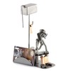 Steelman24 I Nuts and bolts sculpture Loo Man With Mobile