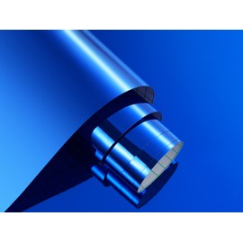 Decotalk Mirror Sticker Blue Mirror Sticker for Crafts 12"x400" Adhesive Mirror Sheet for Crafts Blue Mirror Sheets Reflective Mirror Wallpaper Peel and Stick Flexible Mirror Sticker Non-Glass