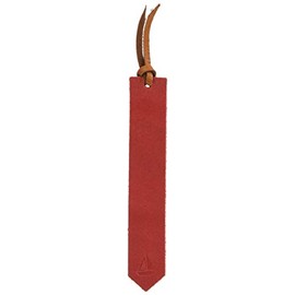 Gulfstream Bookmark Bookmarker, Genuine Leather, Red, RZ-BM-02